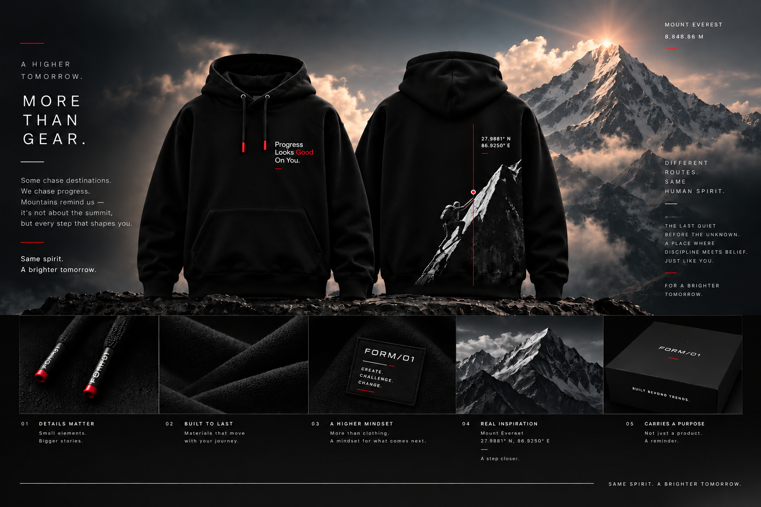EVEREST — FORM/01 progress drop