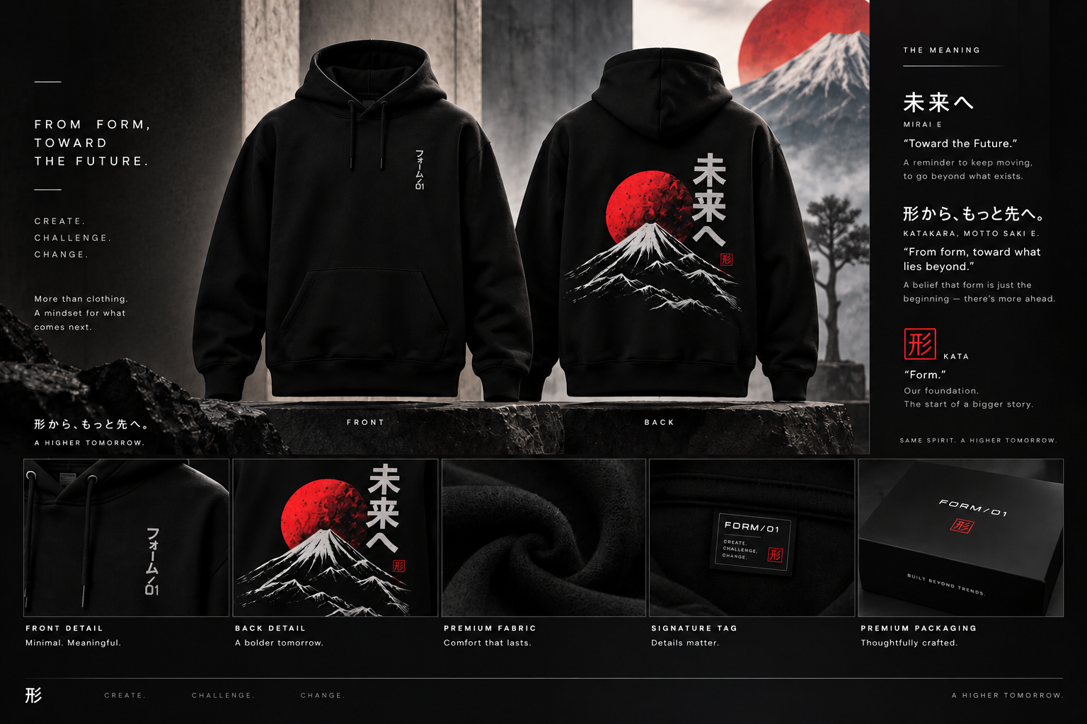 Lookbook image - From Form, Toward the Future